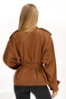 Тренч AGER XXXL-4XL Коричневый 257R626 - изображение 5