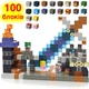 Магнитный конструктор Minecraft 100 шт Майнкрафт Подземелье темного меча - изображение 1