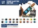 Магнитный конструктор Minecraft 100 шт Майнкрафт Подземелье темного меча - изображение 7