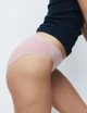 Набор хлопковые трусики Marks&Spencer модель High legs 12(40) 5 шт bitter chocolate 0271 - изображение 3