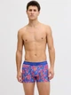 Мужские трусы боксеры Jack & Jones 1 шт, размер L, синий, цветочный - изображение 2