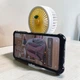 Вентилятор MINI FAN #104 Yellow Pineapple с подставкой для телефона желтый - изображение 3