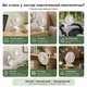 Вентилятор Clip Light Fan 696 портативный 4-в-1 на прищепке белый - изображение 7