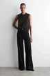 Жіночі широкі джинси COS Dial Wide-Leg Jeans Чорні 25 (1308200001) - изображение 1