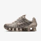 Кроссовки женские Nike Shox Tl «Cream Ii/Enigma Stone» 38 Бежевый AR3566-204 - изображение 4
