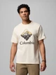 Футболка хлопковая длинная мужская Columbia 786655497 XL Молочная (1162010238) - изображение 1
