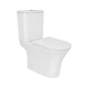 Унитаз напольный Qtap Presto безободковый с сиденьем Soft-close QTPRE27W51022 - изображение 1