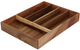 Wkład na sztućce do szuflady Excellent Houseware drewniany Brązowy 35 x 26 x 5 cm (8721037327626) - obraz 1