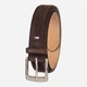 Ремень мужской замшевый Tommy Hilfiger 474143907 30-32 (101 см) Коричневый (1162527537) - изображение 2
