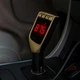 Автомобільний FM трансмітер H15BT з Bluetooth 3.0 та пультом ДК 2 USB порти 12-24 В Чорно-золотий модулятор для відтворення музики Hands Free - зображення 2