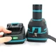 Мини пила аккумуляторная Makita DUC190HN 48 В 6 А·ч цепная шина 20 см сучкорез бесщеточный автоматическая смазка электропила 18 м с шаг 1 4 бесключевое натяжение 5700 об мин для обрезки деревьев веток кустов распиливания древесины с 2 АКБ - изображение 6
