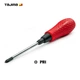 Викрутка TAJIMA PH1 5×100 мм магнітна Cr-V-Mo (1301-0096) - изображение 2