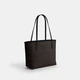 Сумка Coach Medium City Tote Bag in Signature Canvas коричнева середнього розміру - изображение 3