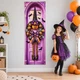 Святкова фотозона на Хелловін «Хелловінська відьма та гарбузи», Halloween фотозона - изображение 1