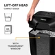 Уничтожитель документов Fellowes LX25 P-4 6 листов 11.5 л Black (f.U4170501) - изображение 8