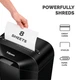 Уничтожитель документов Fellowes LX45 P-4 8 листов 17 л Black (f.U4400501) - изображение 7