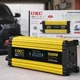 Автомобильный инвертор Желтый / Преобразователь напряжения с 12-220V, 1500Вт, 2хUSB - изображение 2