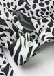 Блуза жіноча H&M 060894141_whiteblack XL Білий-чорний (6666000359124) - зображення 7