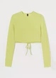 Топ H&M 060970594 S Салатовий (6666000359131) - зображення 5