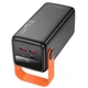 УМБ портативне зарядне Power Bank Borofone Magnifico BJ66 400000mAh, 2 USB, Type-C, QC, чорне - зображення 5