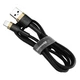 Кабель з швидкою зарядкою Baseus Cafule USB to Lightning 1.5A 2 м Чорний (226750255) - зображення 3