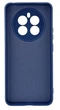 Чехол Silicone Case для Realme 12 Plus 5G (RMX3867) бампер с микрофиброй синий - изображение 2
