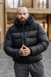 Куртка чоловіча зимова пуховик URBAN Чорний XXL - изображение 3