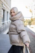 Зимова куртка Mila Nova К-396 44 бежевий - изображение 3