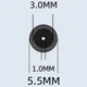 Кабель-переходник PD 65W Type-C на DC 5.5x3.0x1.0 на 18.5-20V вольт 1.5 м для подзарядки ноутбука Samsung с триггером (1.5 метра) Power Delivery от повербанка powerbank и зарядного устройства Ymiot - изображение 2