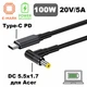 Кабель-переходник PD 100W Type-C на DC 5.5x1.7 на 20V вольт 1.8 м для подзарядки ноутбука Acer с триггером (1.8 метра) Power Delivery от повербанка powerbank и зарядного устройства Ymiot - изображение 1