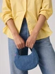 Сумка багет женская тканевая маленькая Levi's 883445277 Синяя (1162177685) - изображение 2
