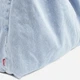 Сумка хобо женская тканевая большая Levi's 999095264 Голубая (1162181472) - изображение 5