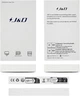 Удлинитель питания J&D SATA 15 Pin Male-Female 18AWG 25 см, 3 шт - изображение 4