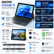 Планшет 10.1" AWOW AiBook 11 12/256GB Intel N95 Windows 11 з клавіатурою - зображення 3