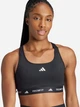 Спортивный топ женский Adidas Techfit Bra JG1409 XL Чорний (4067896240572) - изображение 1