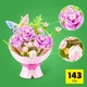 Конструктор в капсуле Max серии Bouquets S1 – Букет роз (свет) - изображение 2