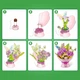 Конструктор в капсуле Max серии Bouquets S1 – Букет роз (свет) - изображение 3