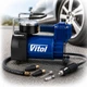 Автомобільний компрессор Vitol 150psi 15Amp 40л Автостоп прикурювач (K-52) - зображення 1