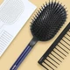 Набір щіток і гребінців DYS Designed Paddle Brush and Detangling Comb Prussian Blue Black (B-98) - изображение 8