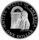 Колекційна срібна монета “Liberty – Двохсотріччя Білого дому” PROOF 26,73 г 1992 рік - изображение 2