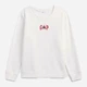Свитшот на флисе женский GAP 759814234 L Белый (1162419675) - изображение 5