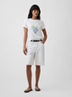Футболка хлопковая женская GAP 608445451 XL Белая (1162346893) - изображение 3