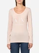 Лонгслив длинный женский Armani Exchange 291077155 M Розовый (1162354791) - изображение 1