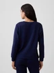 Свитшот на флисе женский GAP 183149034 S Синий (1162479084) - изображение 2