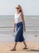 Майка женская Uniqlo 594468397 S Молочная (1162033086) - изображение 6