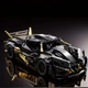 Конструктор машинка Lamborghini Бетмобиль 1338 деталей на 37,5 сантиметров Technic Ламборджини черный (832) - изображение 2