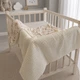 Плед детский MirSon №032 Silky Waffle 22-1419 Sleepy ducklings 60х80 см (2200013893196) - изображение 3