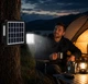 Аккумуляторный LED-прожектор EP-07 6V 2W с солнечной панелью, портативная лампа для дома, кемпинга и аварийного освещения - изображение 4