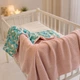 Плед детский MirSon №033 Silky Waffle 22-1421 Unicorn meanness 150х220 см (2200013893219) - изображение 3