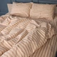 Простынь Бязь 17-0610 Stripe Light Brown 220*240 - изображение 3